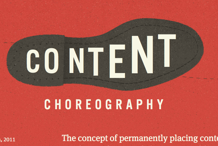 Trent Waltons Content Choreography