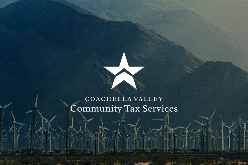 coachella tax services logo design
