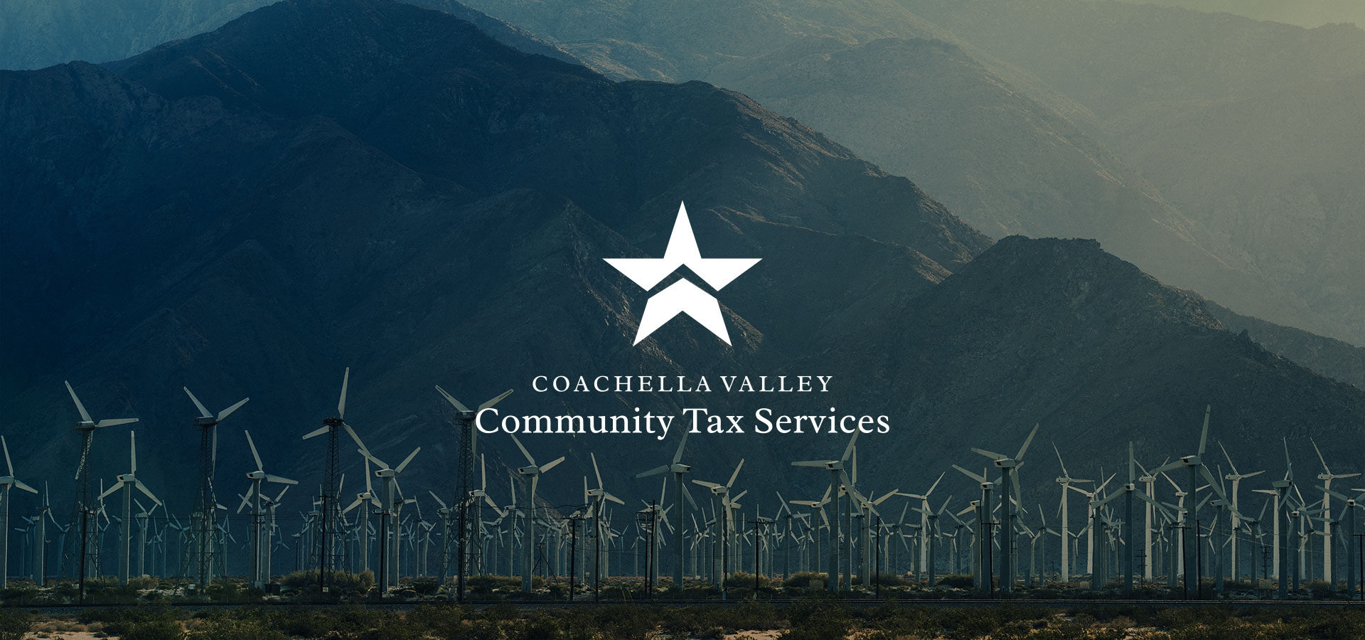 coachella tax services logo design