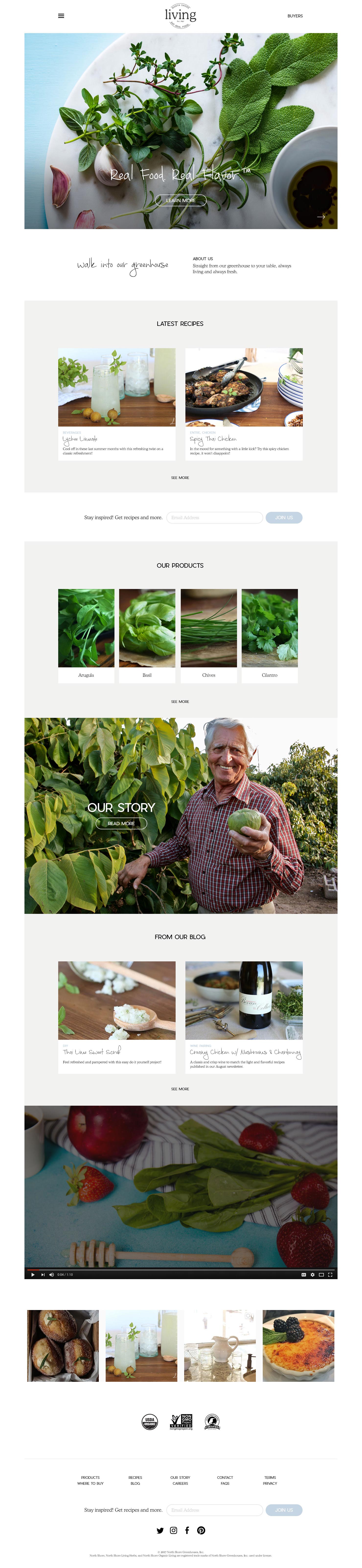 Web Design for North Shore Living - Palm Desert Web Design